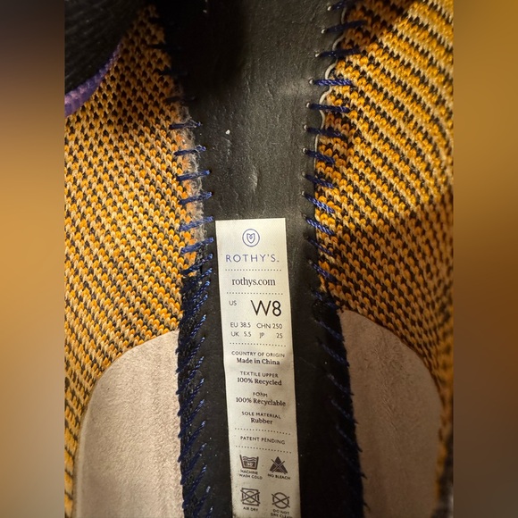 Rothy’s animal print size 8 - Picture 3 of 3